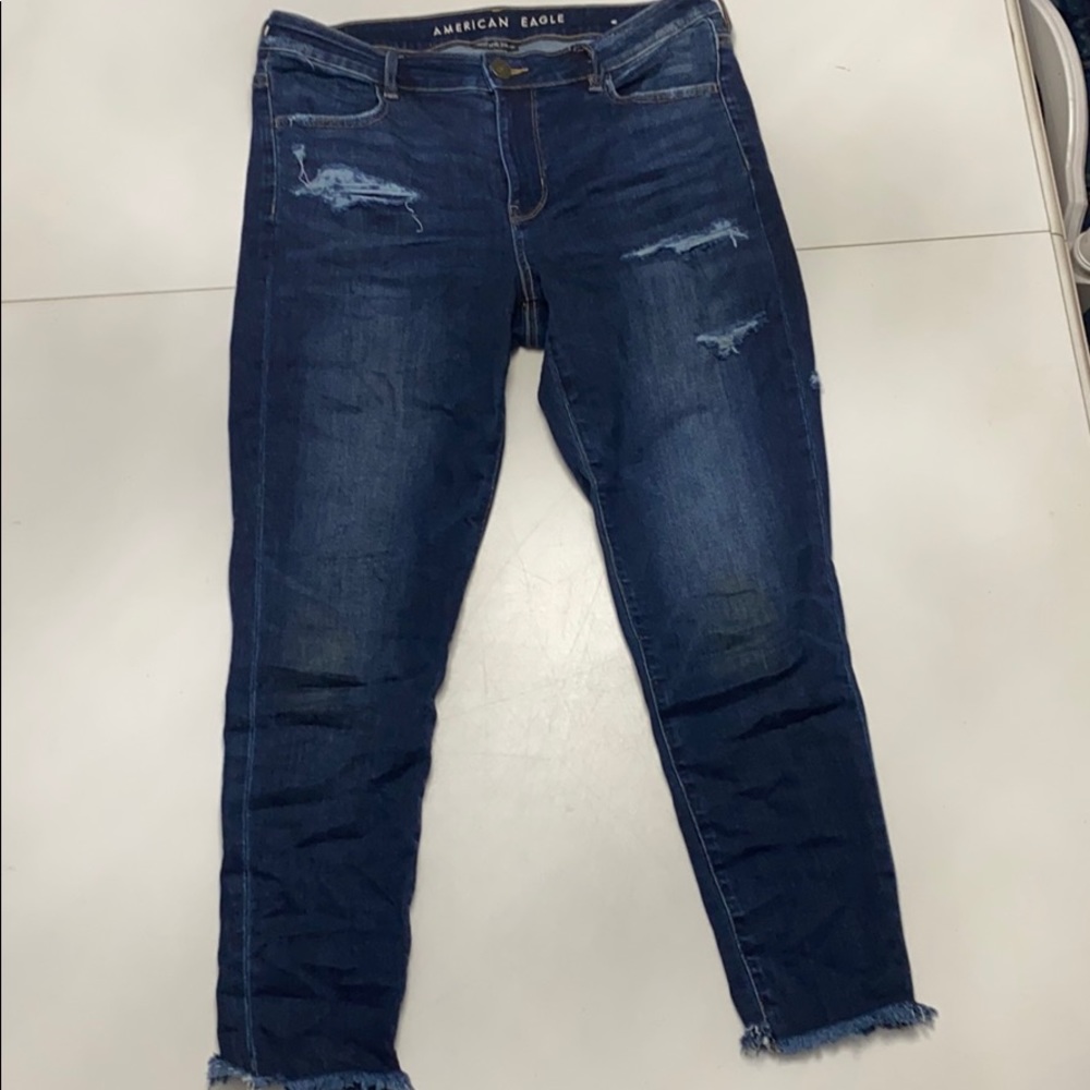 American eagle jeggings 12 short